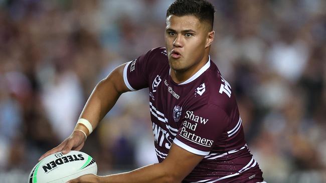 Josh Schuster is under mounting pressure at Manly. (Photo by Cameron Spencer/Getty Images)