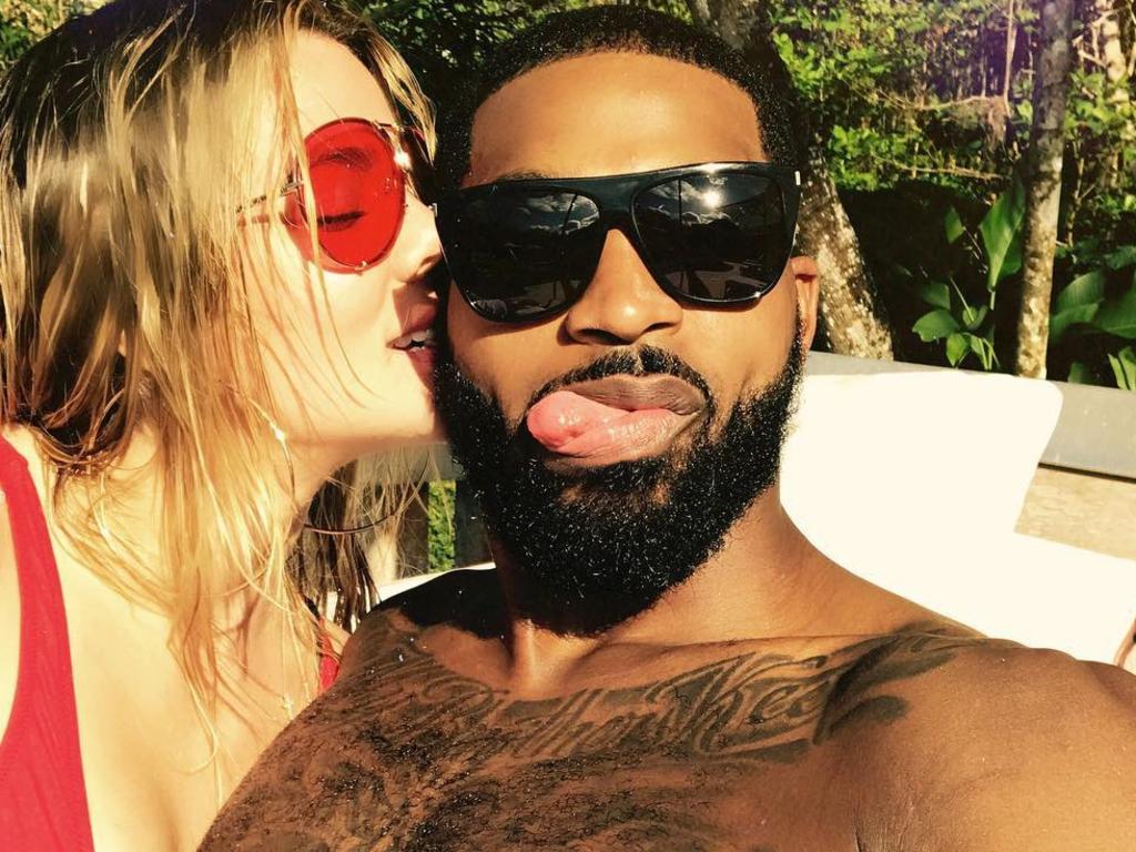 Khloe and Tristan broke up after the affair. Picture: Khloe Kardashian/Instagram