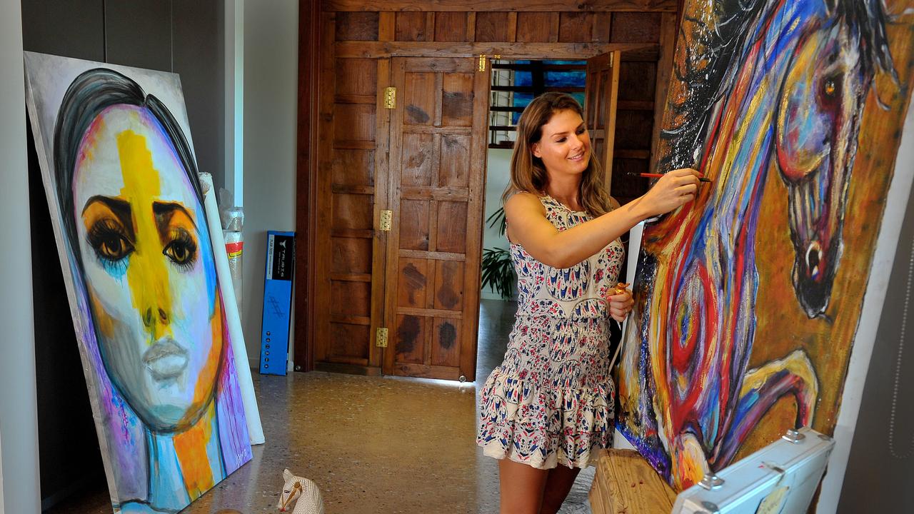 Artist Shona Underwood creates a visual masterpiece. Expressions of interest have been called for the Wrapt in Mugul project, where five large artworks will be installed on a 30km stretch of the Bruce Highway between Bororen and Miriam Vale.