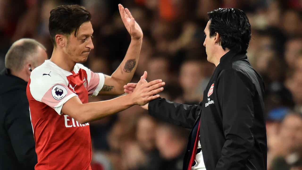 Mesut Ozil has not played since Boxing Day and was left out for the defeat to West Ham on the weekend.