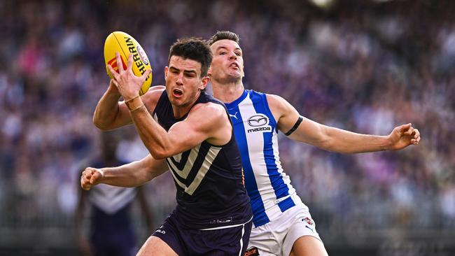 Andrew Brayshaw was snapped up by the Dockers at pick 2. Picture: Daniel Carson/AFL Photos via Getty Images