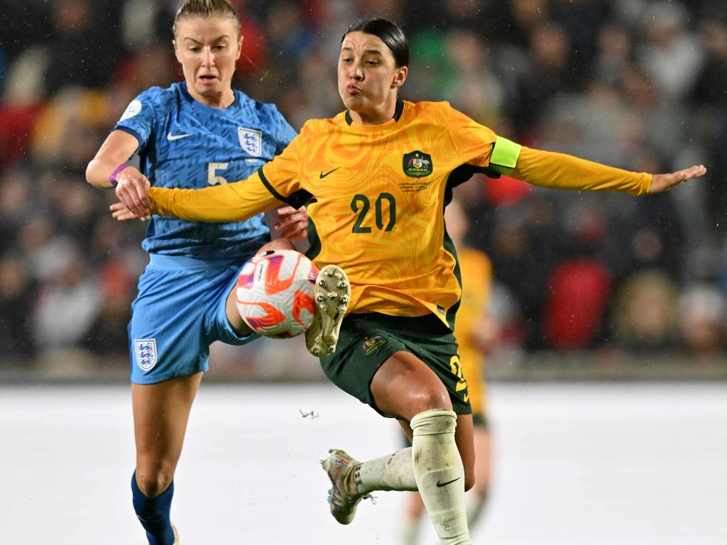 Matildas beat England Sam Kerr’s importance never clearer to Australia