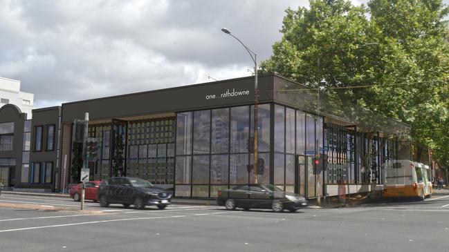 An artist's impression of how the building will be revamped.