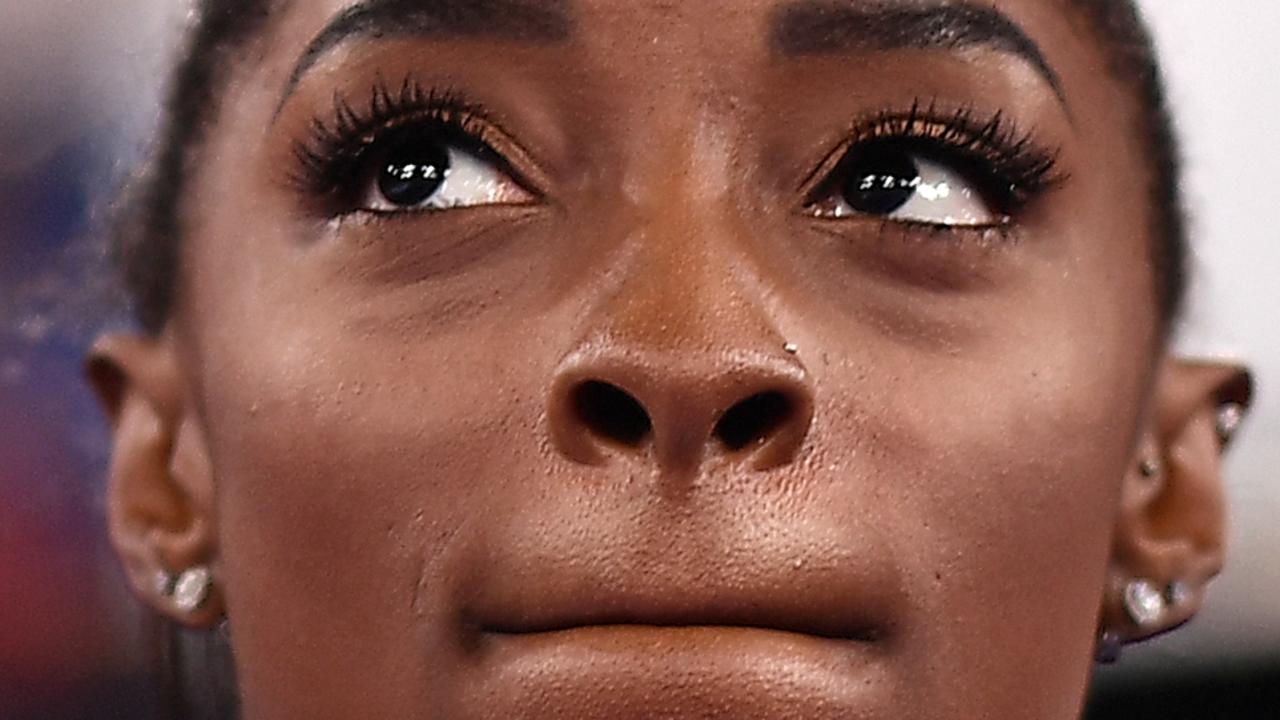Biles’ life has not been easy. Picture: Loic Venance/AFP