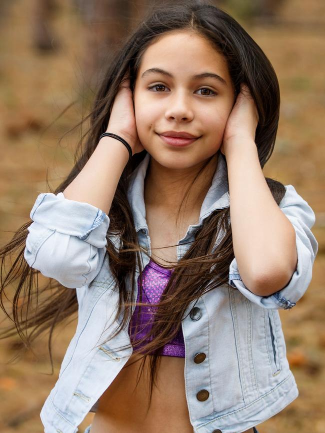 Izellah is just 12 and set for stardom.