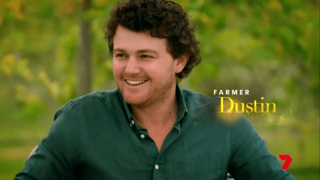 Condobolin isn’t just famous for Shannon Noll; it’s also home to cattle, sheep, goat and crop farmer, Dustin. Source: Eureka Productions for the Seven Network.