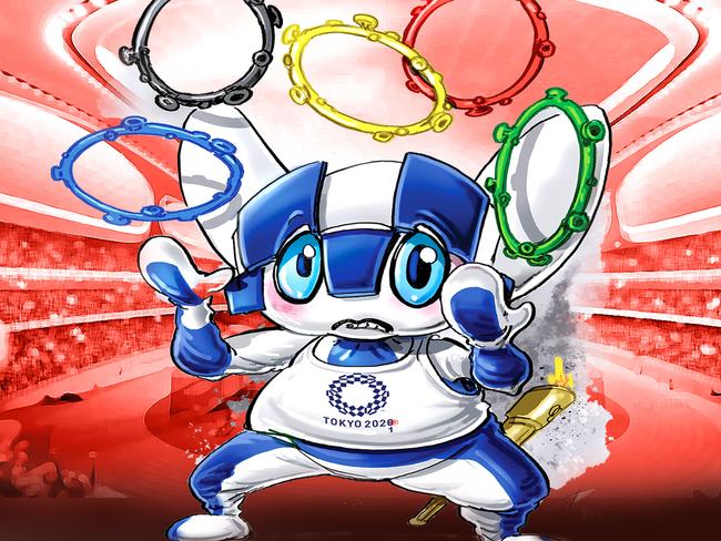 If they pull it off, July 23, 2021, will be Japan’s proudest moment. Digital art: Boo Bailey