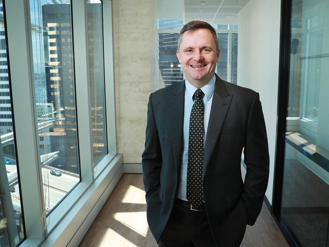 11/2/20: Steve Johnston, Suncorp CEO at their Sydney offices. John Feder/The Australian.