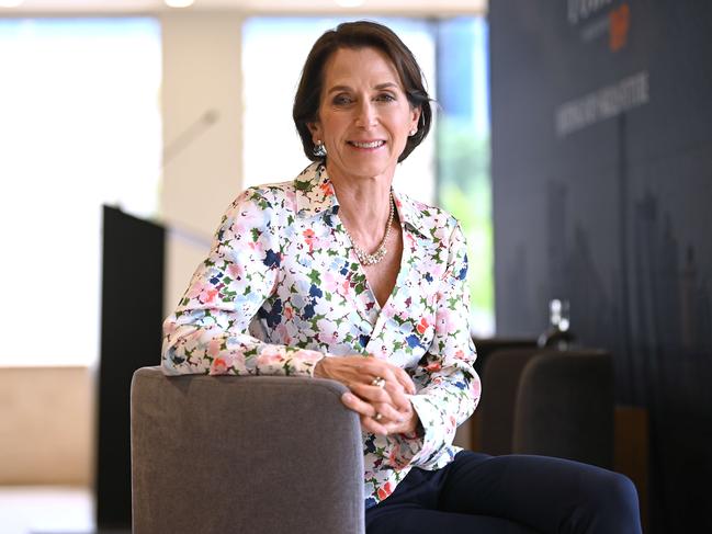 29/09/2022: The Australian's Strategic Business Forum lunch,  panelist Jayne Hrdlicka, CEO Virgin Australia , in Fortitude Valley, Brisbane . pic Lyndon Mechielsen/The Australian