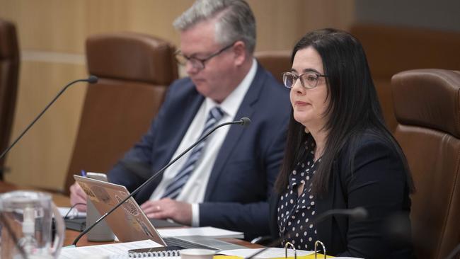 Budget Estimates, Ella Haddad MP. Picture: Chris Kidd