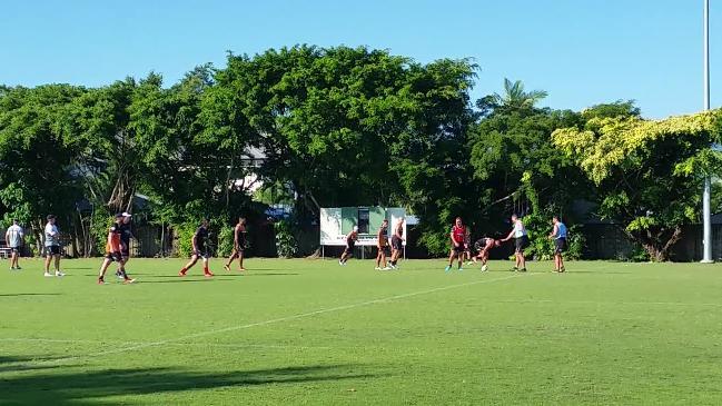 Wests Tigers first session at Barlow Park