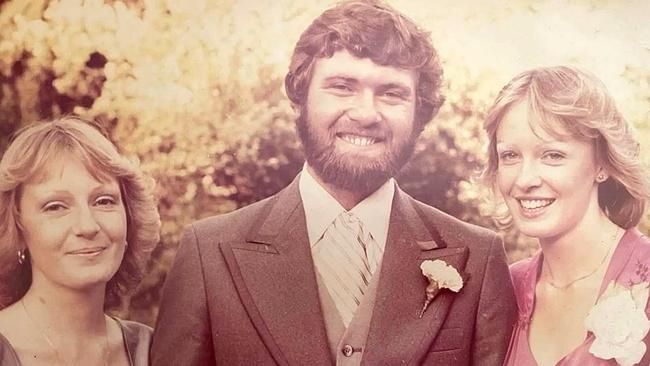 Christine Holznagel (left), her brother Peter and sister Debbie. Christine Holznagel and John Kingston were murdered by her estranged husband John Holznagel on July 21, 1979. Photo: Supplied.