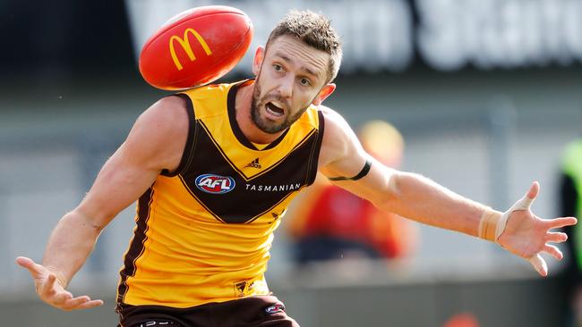 Jack Gunston has left Hawthorn to join the Brisbane Lions. Picture: Dylan Burns / AFL Photos via Getty Images