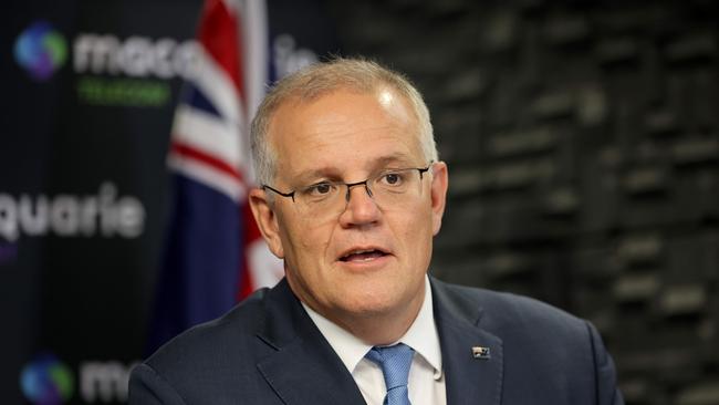 Prime Minister Scott Morrison’s backflip will allow "backdoor” entry to Australia. Picture: NCA NewsWire/Damian Shaw