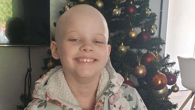 A GoFundMe campaign has been launched to help Townsville girl Charlie Lambert beat cancer for a second time. Picture: Supplied