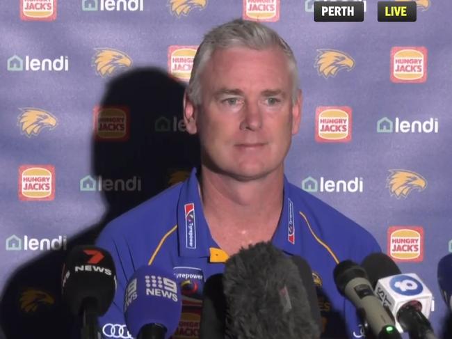 Adam Simpson was blindsided by Don Pyke's public plea.