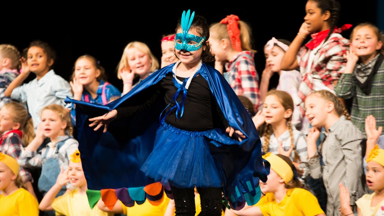 Coomera Anglican College yr 2-3 at the Gold Coast Eisteddfod. Picture: Pru Wilson Photography.