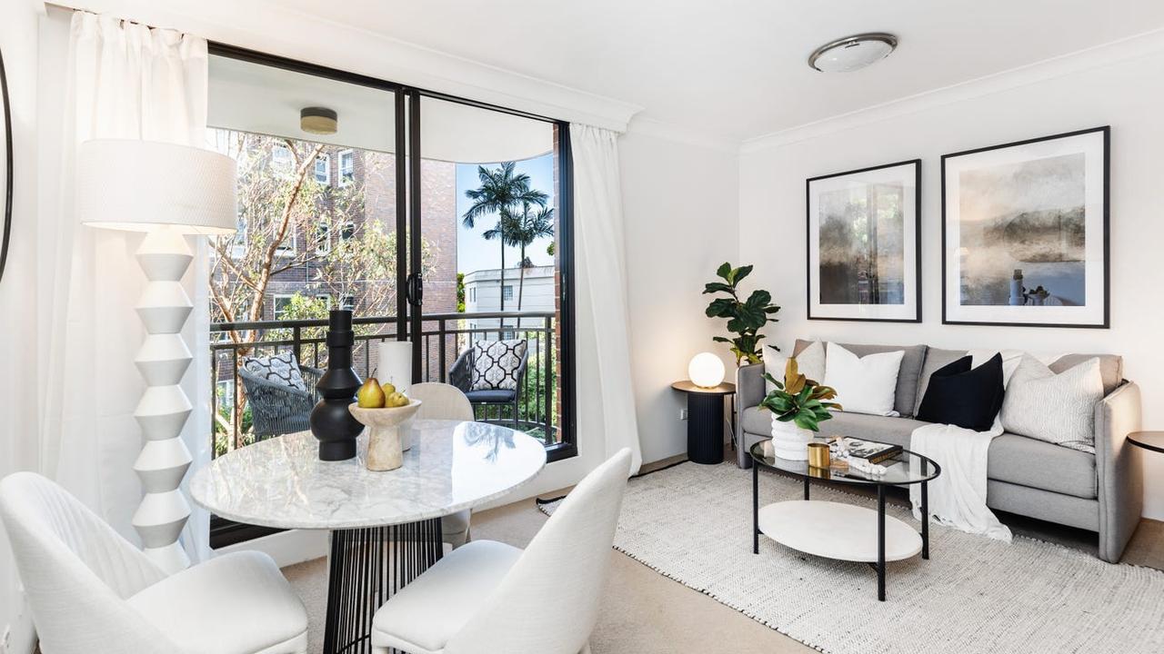 This one-bedroom, 45sqm unit in Potts Point sold for $1.1m.