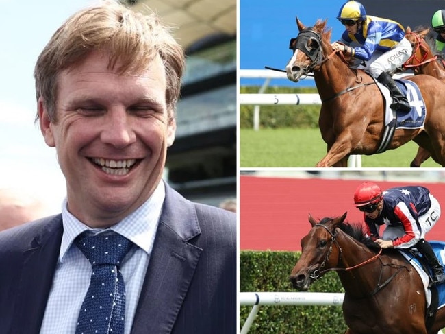 Trainer Bjorn Baker had another day out at Randwick with three winners. Pictures: Jeremy Ng/Getty Images