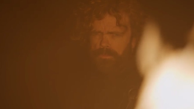 Tyrion doing the math to work out who the real psycho is.