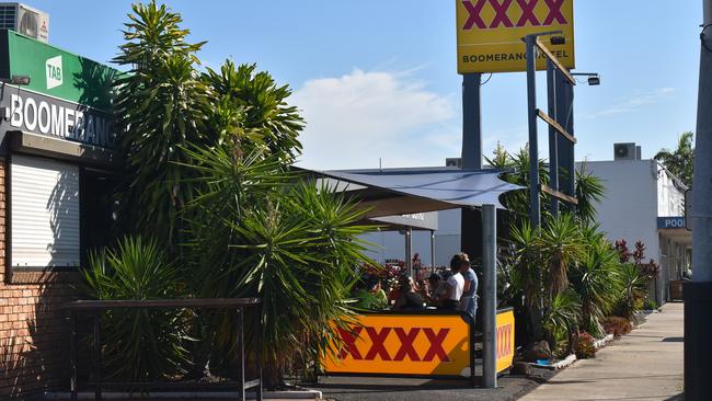 The iconic Boomerang Hotel is closing for a $2m facelift and is expected to reopen in Autumn 2022. Picture: Lillian Watkins