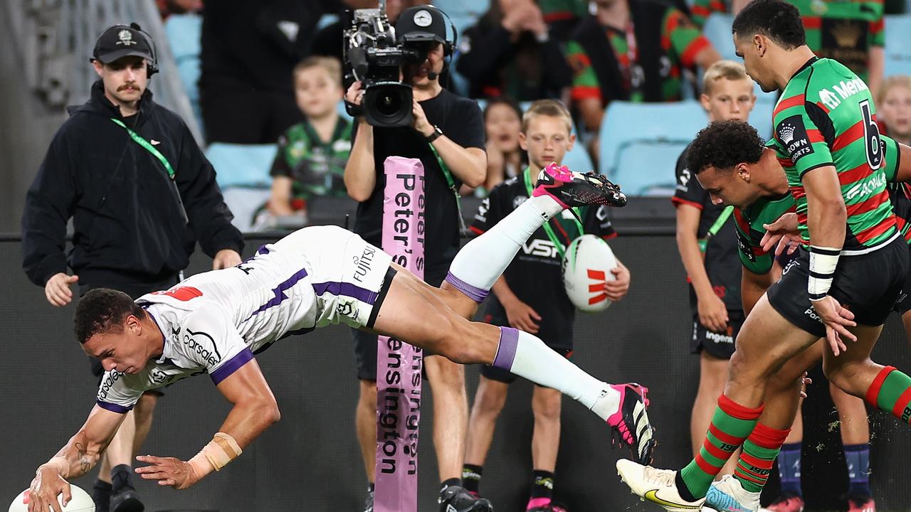 Will Warbrick got the better of Alex Johnston last week but things will get even tougher against the Roosters. Picture: Cameron Spencer/Getty Images