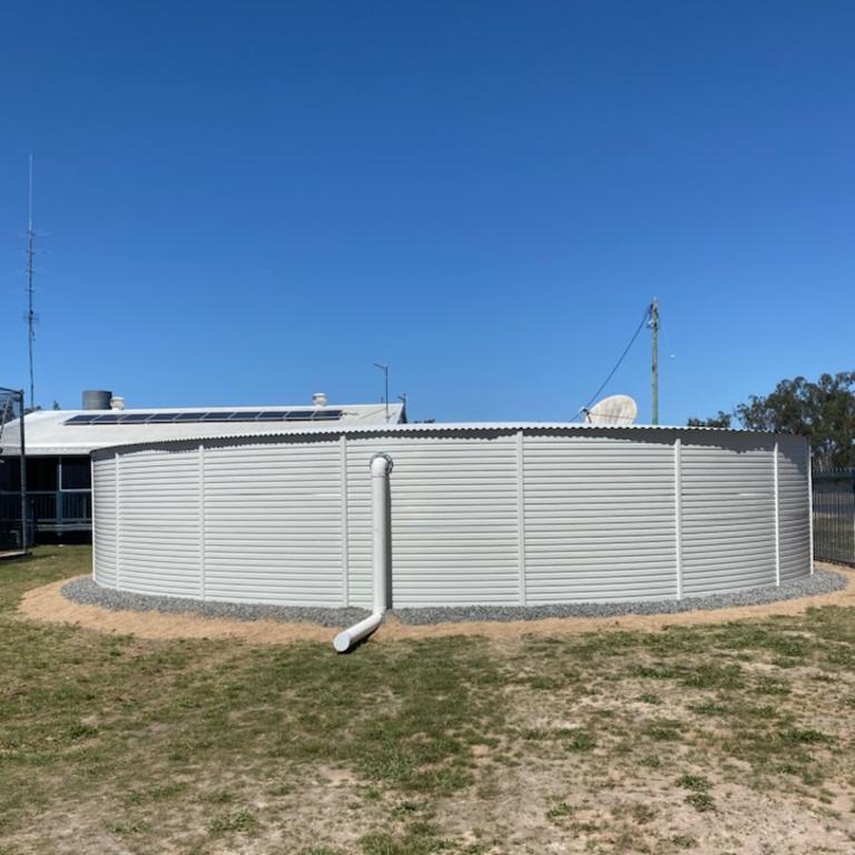 The 250,000L water tank purchased by the P &amp; C.