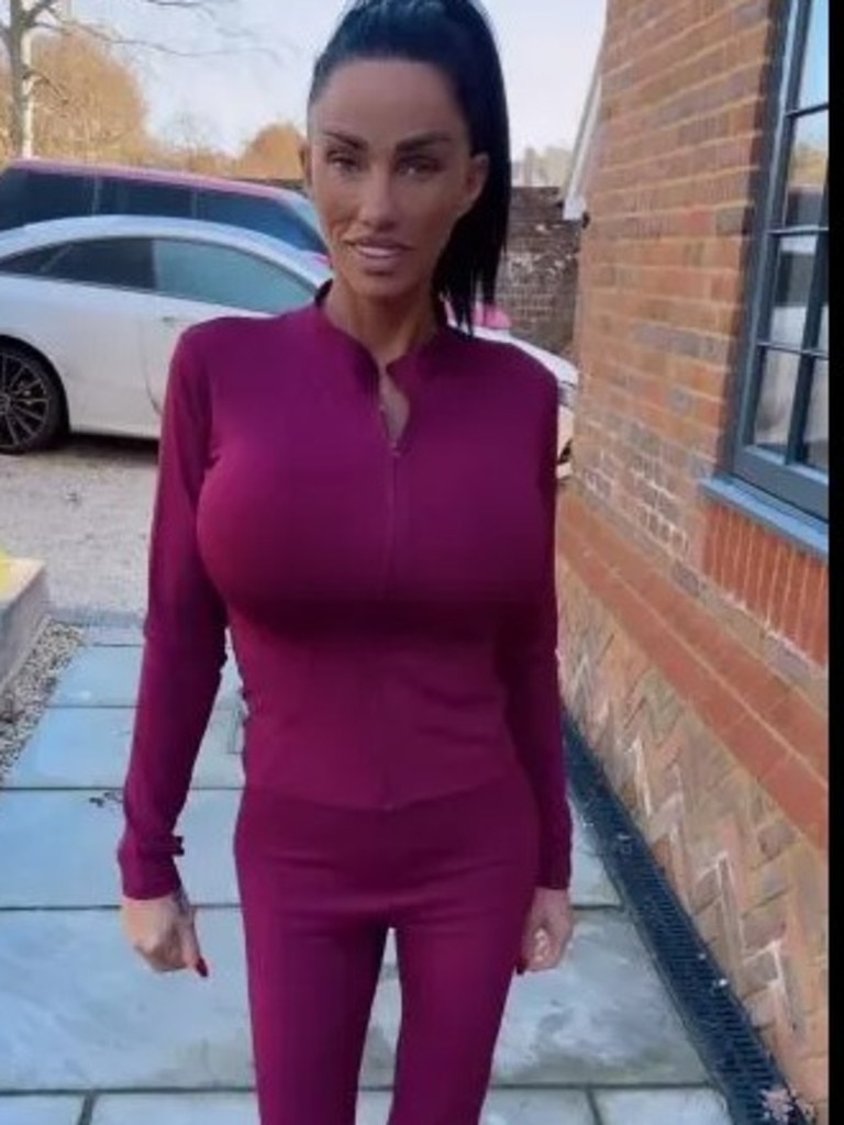 Fans are concerned about Katie Price after her latest video post. Picture: Instagram