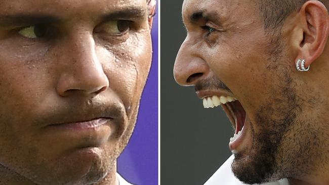 Rafael Nadal and Nick Kyrgios will face off on Wimbledon’s centre court.