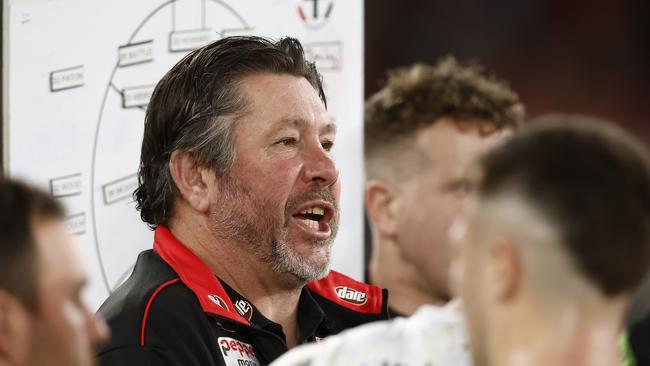 Brett Ratten has moved on from his time at the Saints and will start as a part-time assistant at North Melbourne on Friday. Picture: Darrian Traynor/AFL Photos/Getty Images