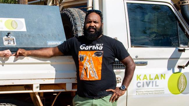 Former chief executive of the Cape York Land Council Dion Creek, and Ms Elu’s former partner.