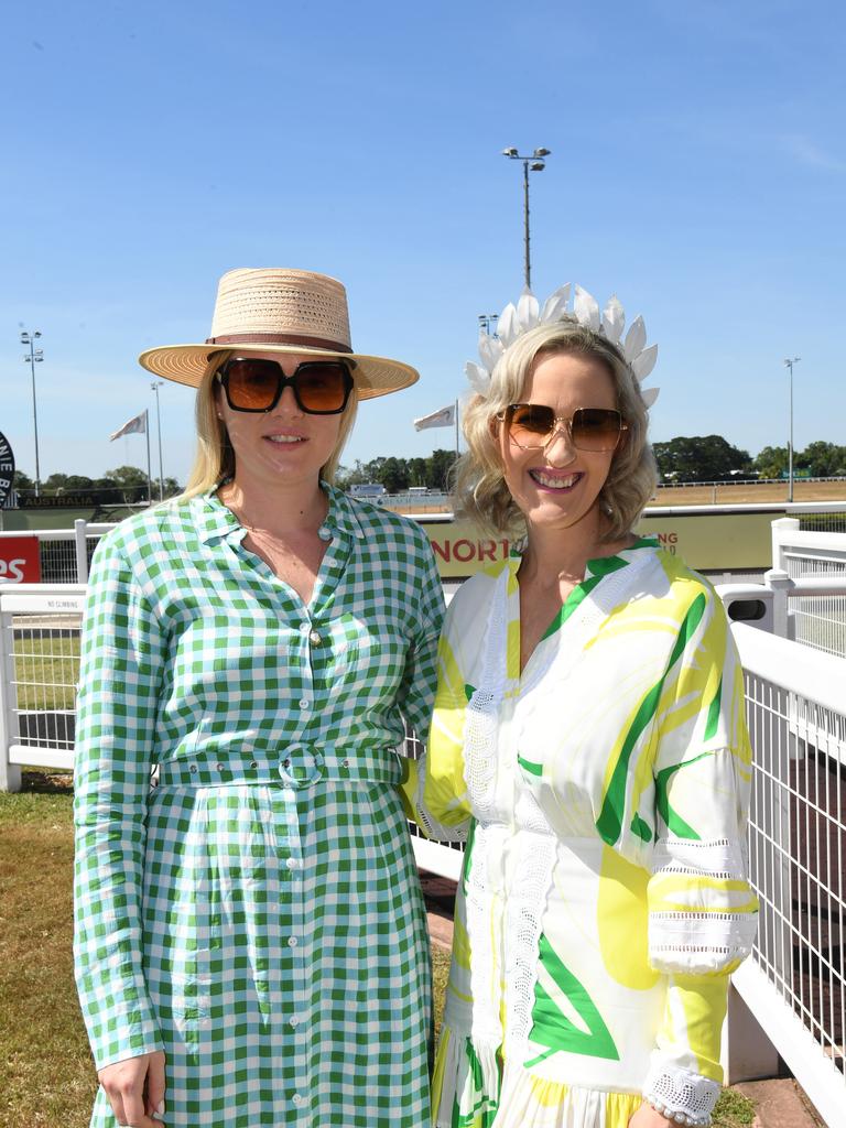 Belinda Shannen and Bridget McCue at the Chief Minister's Cup 2022. Picture: (A)manda Parkinson