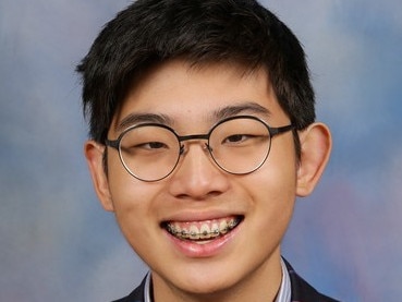 Harry Xi was dux of Kilvington Grammar with an ATAR of 99.35. Picture: Supplied