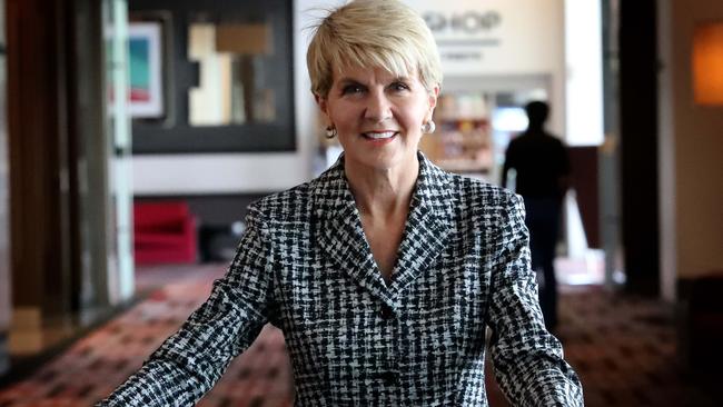 Former foreign minister Julie Bishop. Picture: Colin Murty