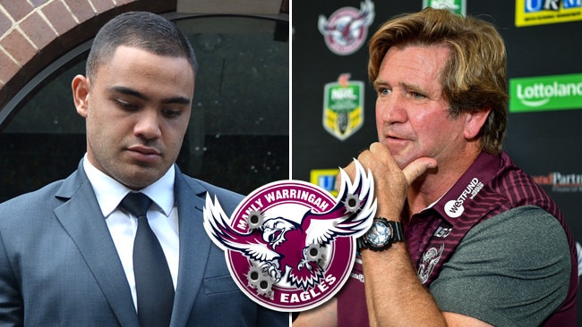 Dylan Walker will be stood down as well, with coach Des Hasler being forced to draw on rookie players to fill his spot.