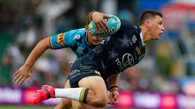 Scott Drinkwater has won the race for the Cowboys’ five-eighth spot. Picture: James Worsfold/Getty