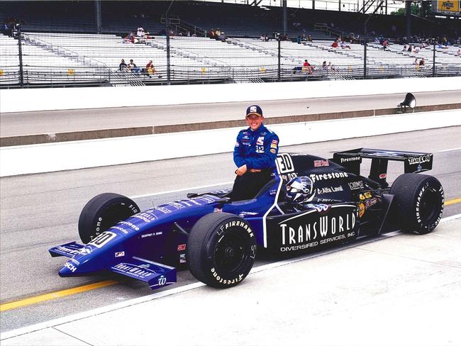 Retired American race car driver Jimmy Kite raced the G-Force Aurora at the Indy 500 in 1999 and in 2000 with the IndyCar repainted its current shade of red. Photo: Contributed