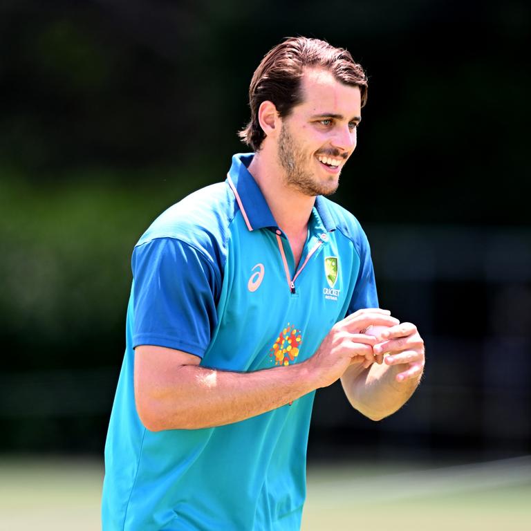 Lance Morris has been with the Aussie squad throughout the South African series.