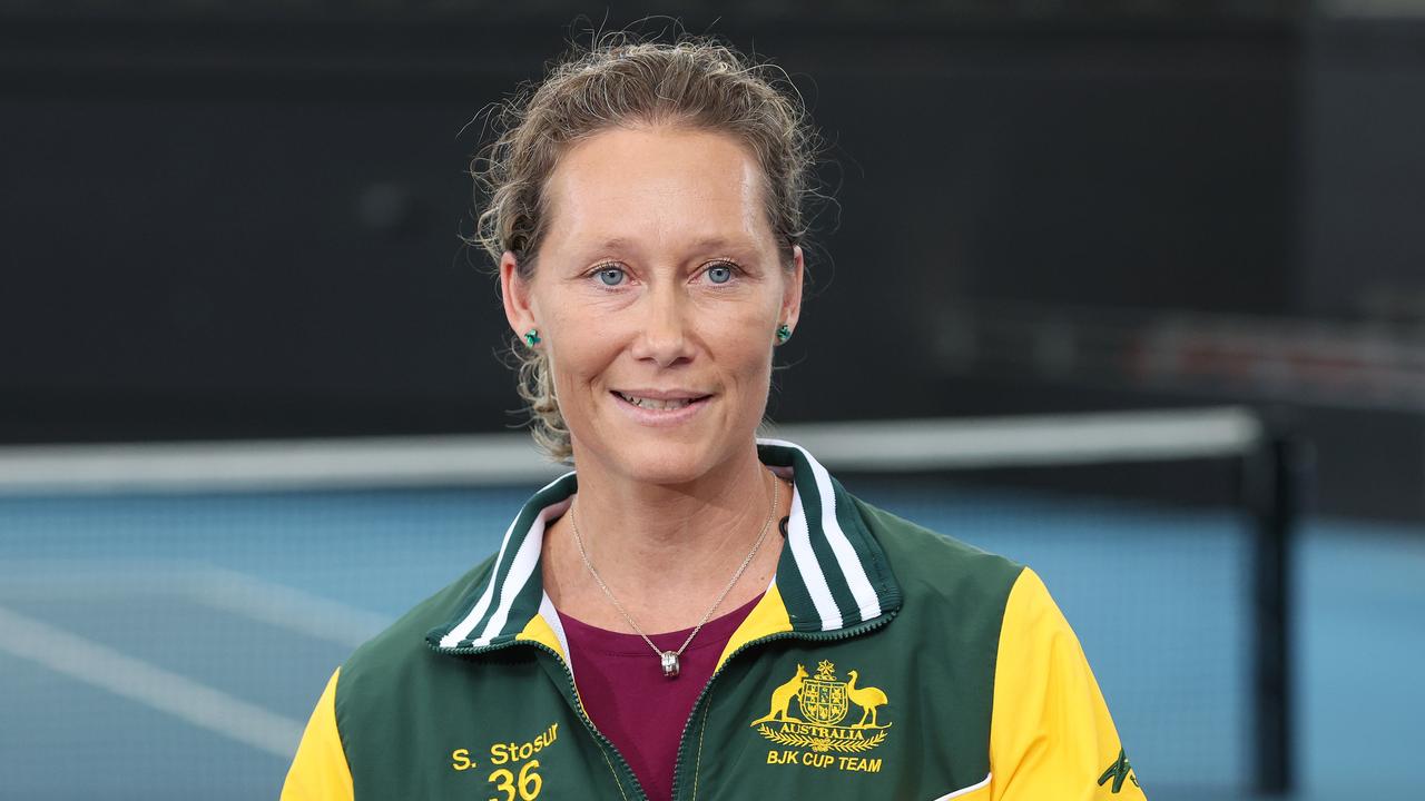 Australian Billie Jean King Cup captain Sam Stosur. Picture: Liam Kidston