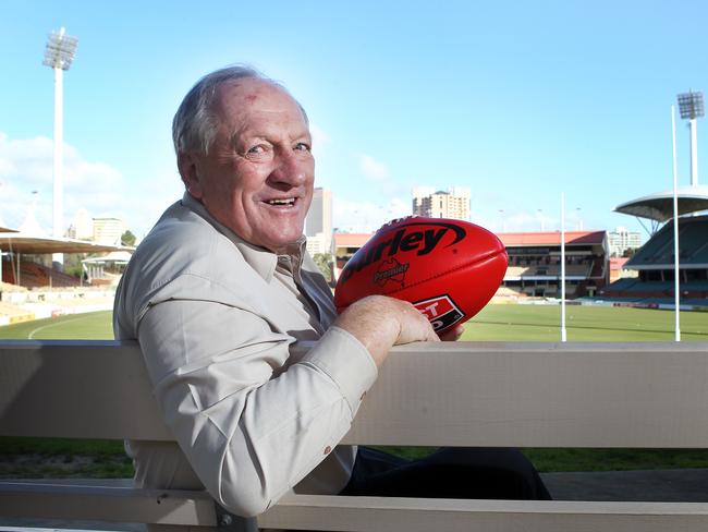 Former Sturt and Norwood SANFL footballer Robert Oatey at Adelaide Oval prior to AFL match at the weekend.