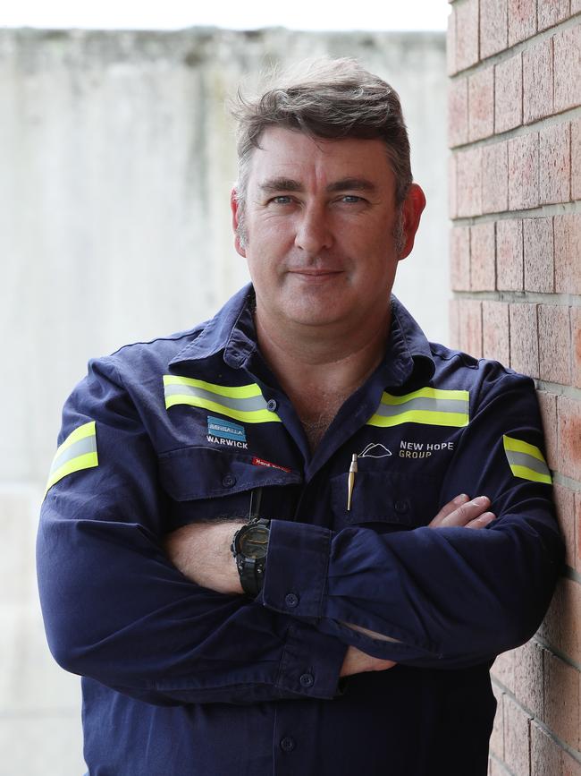 Bengalla mine maintenance manager Warwick Gloster. Picture: David Swift