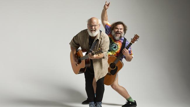 US rock duo Tenacious D. Picture: Travis Shinn.