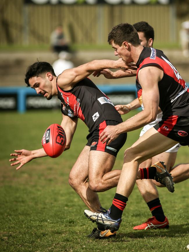 West's Izak Rankine had a field day up forward. Picture: AAP/MIKE BURTON