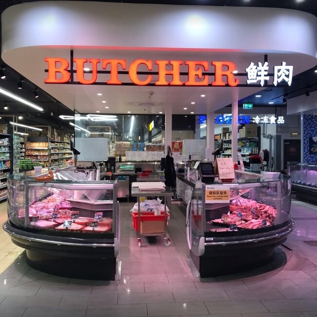 The fresh butchery at Fresco Sunny Park.