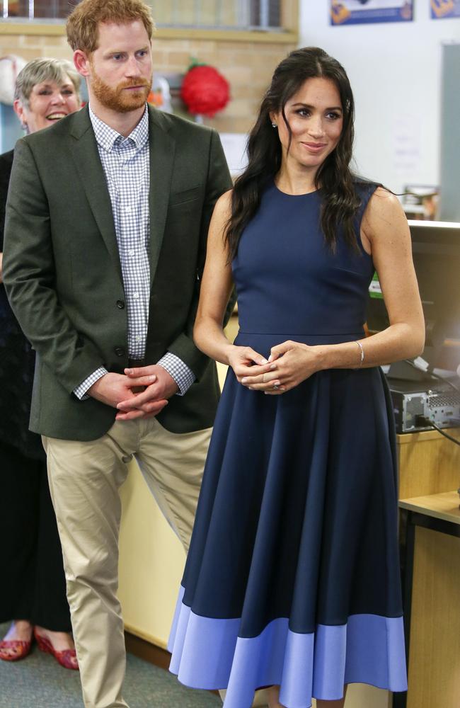 She went back to navy at Macarthur Girls High School in Parramatta. Picture: Justin Lloyd.