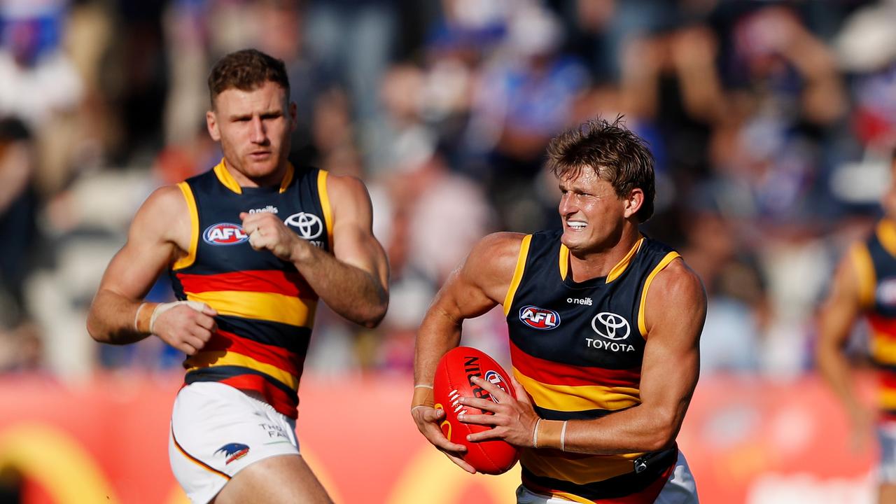 Matt Crouch has spent weeks in the reserves. Picture: Dylan Burns/AFL Photos via Getty Images