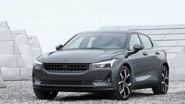 The Polestar 2 is Volvo’s electric offshoot brand. Picture: Supplied.