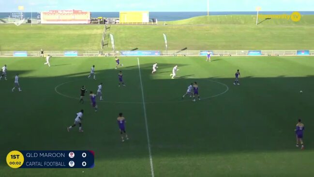 Replay: Queensland Maroon v Capital Football (16A) - Football Australia Boys National Youth Championships Day 1