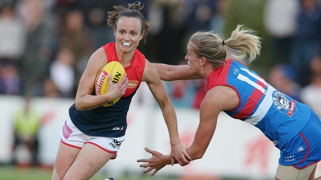 There won’t be any AFL pre-season and AFLW double-headers in 2018. Picture: Michael Klein