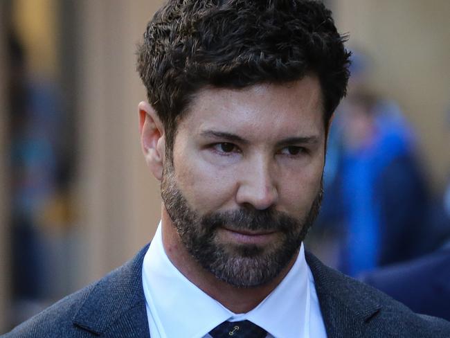 YDNEY, AUSTRALIA - Newswire Photos - JULY 31 2023:   Former Commando Heston Russell is seen arriving at the Federal Court in Sydney. Russell is suing the ABC for defamation. Picture: NCA Newswire /Gaye Gerard